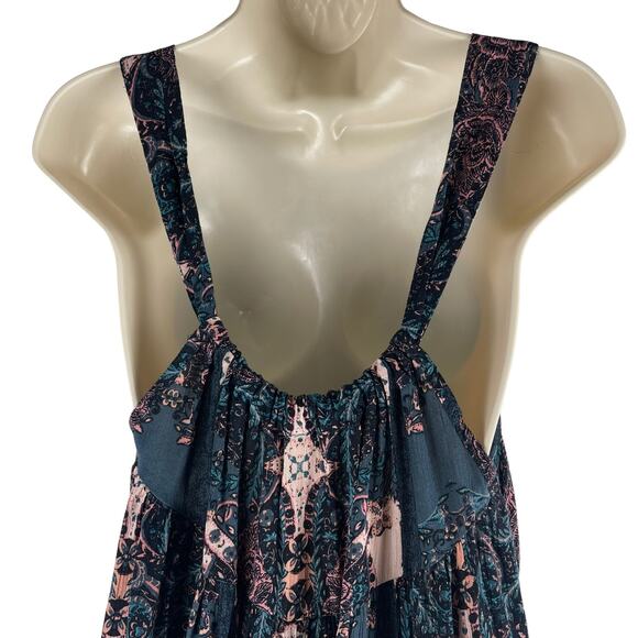 Intimately Free People Count Me In Trapeze Mini Dress Black Size XS - Picture 7 of 9